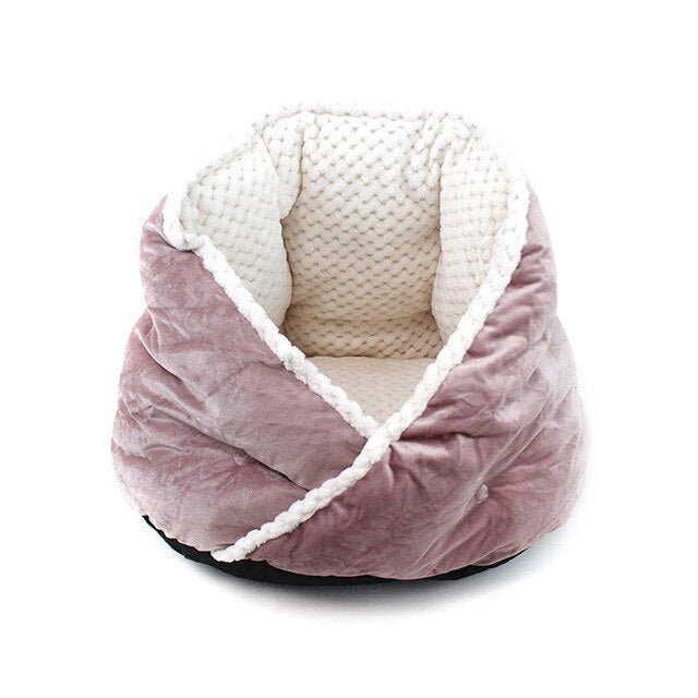 Cat Bed Soft Comfortable Pet Basket Warm Triangular Cat House Puppy Kennel Pet Sleeping Nest Cave for Dogs Cats Pets Supplies